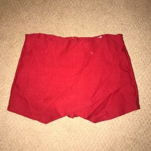 Red Envelope Skort